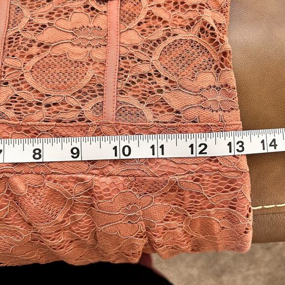 Super Sexy Lace Corset with Boning Mini Dress Bandage Medium Vamp Vixen Siren - Picture 9 of 10